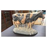 CAST IRON ANTIQUE DAIRY COW DOOR STOP