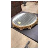 ORNATE VANITY MIRRORED TRAY