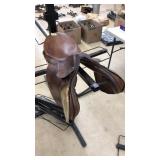 JOHS STUBBEN KREFELD GERMAN LEATHER SADDLE