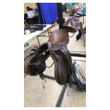 G PASSIER HANNOVER LEATHER ENGLISH SADDLE