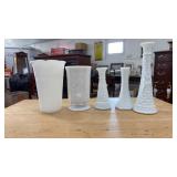 MILK GLASS VASES