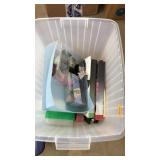 BOX OF ASST. BEADS & SEWING SUPPLIES