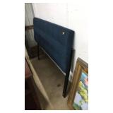 QUEEN SIZE DENIM FABRIC HEADBOARD