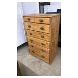 PINE DRESSER, 7 DRAWERS