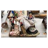 FLAT OF ASST. CHARACTER DOLLS