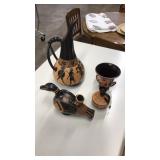 4 PC. EGYPTIAN POTTERY
