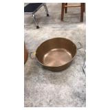 COPPER POT WITH HANDLES