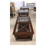 3 PC COFFEE TABLE SET