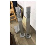 4 PC. PHILLIPS SURROUND SOUND & CD PLAYER