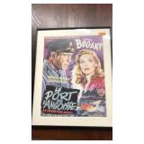 FRAMED MOVIE POSTER: LE PORT DE ANGOISSE