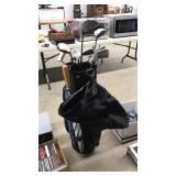 MENS GOLF CLUBS SQS W/ BAG