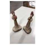 PAIR OF ASIAN FIGURINES