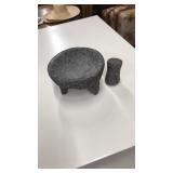 STONE MORTAR PEDESTAL