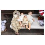 4 VNTG. DOLLS
