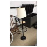 TABLE FLOOR LAMP WITH SHADE