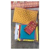 FLAT OF ASST. PLACEMATS AND NAPKINS