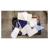 FLAT OF ASST. SILK NAPKINS