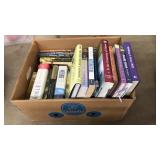BOX OF HARDCOVER BOOKS