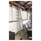 WERNER 10 FT ALLUMINUM LADDER