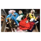 FLAT OF ASST. CHARACTER DOLLS