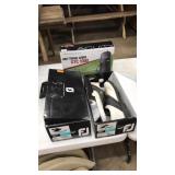 TWO PAIRS OF MENS GOLF SHOES & GOF TRAVEL COVER