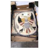 1930S EGYPTIAN WALL HANGINGS.