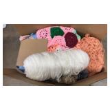 BOX OF ASST. YARN
