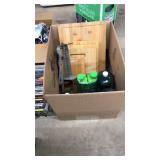 CUTTING BOARDS, SMALL PROPANE TANKS, MISC