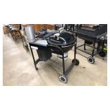 WEBER CHARCOAL GRILL ON STAND
