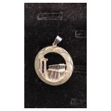 SILVER ROMAN PENDANT