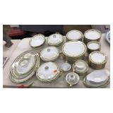 SETTING FOR 12, NORITAKE "ALTHEA"