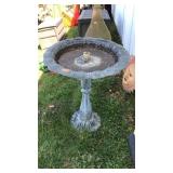 BIRD BATH ON STAND