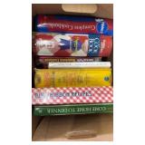 BOX OF COOKBOOKS