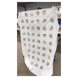 HAND STITCHED STATE BIRDS SPREAD