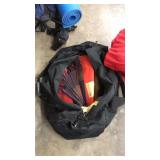 CAMPING GEAR: SLEEPING BAG, MATTRESS, ETC