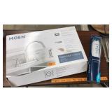 MOEN FAUCET, NIB & FILTER