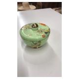 PORCELAIN CARLETON WARE LIDDED DISH  ENGLISH