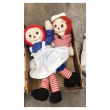 RAGGEDY ANN AND ANDY DOLLS