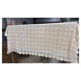 HAND CROCHETED TABLE CLOTH