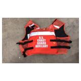 US COAST GUARD AUX. LIFE JACKET