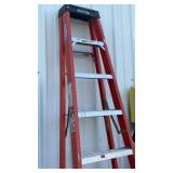 WERNER 8FT FOLDING LADDER