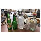 COLLECTION OF 4 ANTQ. BOTTLES