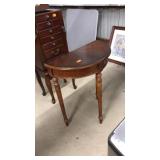 CHERRY FINISH WALL TABLE