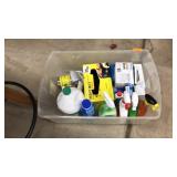 BOX OF ASST. CLEANING SUPPLIES