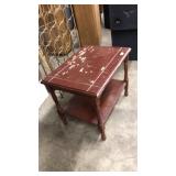 WOOD SIDE TABLE