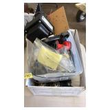 2 BOXES OF ASST. ELECTRONICS, PARTS, MISC