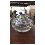 STIFFEL CYSTAL CENTER PIECE BOWL