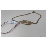 10K I LOVE YOU MONOGRAMMED BRACELET