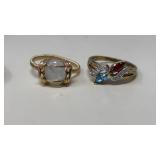 2 LADIES RINGS