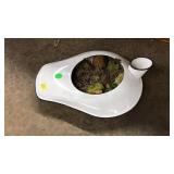 VNTG. BEDPAN PLANTER